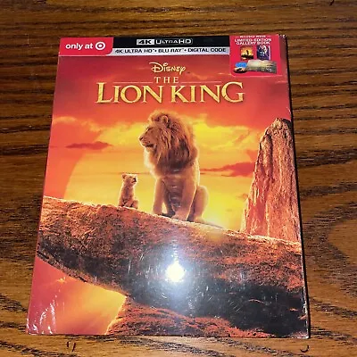 The Lion King (4K HD + Bluray + Digital) Target Exclusive NEW / SEALED Authentic • $8.95