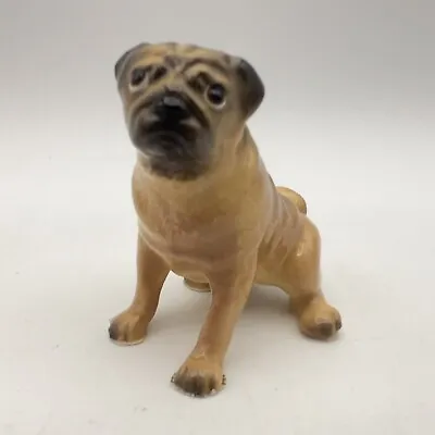 HAGEN-RENAKER Mama Pug Miniature Ceramic Dog Figurine #03316 • $15.99