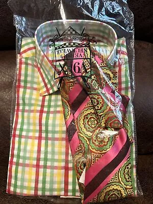 NWT Verse 9 Dress Shirt Tie & 2 Handkerchief Combo New Never Worn Approx Size M • $114.99