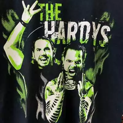 THE HARDYS BOYZ MATT HARDY JEFF HARDY T-Shirt Cotton Tee • $16.99