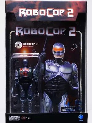 Hiya Toys RoboCop 2 - RoboCop Kick Me Exclusive 1:18 Inch Scale Action Figure • $24.99
