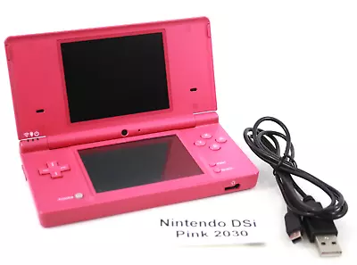 Nintendo DSi Console Handheld [Pink] + USB Charging Cable - TESTED WORKING • $119.95