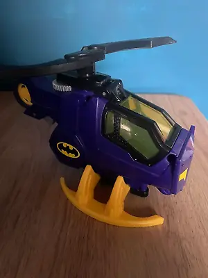 Imaginext Superhero Batman Grabbing Helicopter By Mattel 2012 With Movable Parts • £5