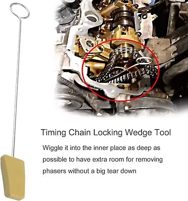 Timing Chain Locking Wedge Holding Tool For Ford 5.4L 4.6L 3V Engines F-150 • $20.99