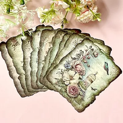 Vintage Style Craft Paper  - Junk Journal - Card Making- Scrapbooking • $6.99