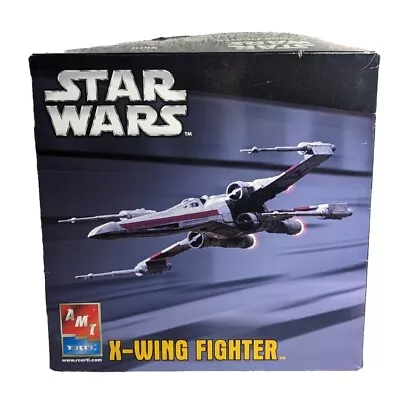 2005 Star Wars X-Wing Fighter AMT ERTL Snapfast Model Kit Skill 2 38318 OPEN BOX • $17.99