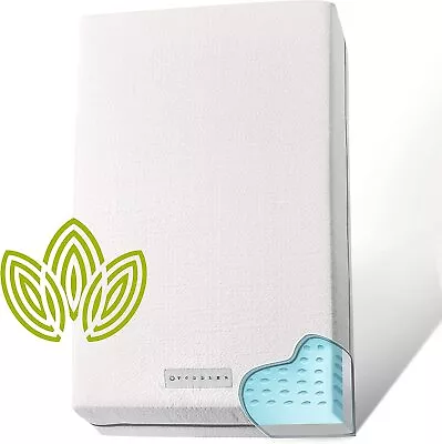 Organic Cotton Pack N Play Mattress | Dual-Sided Premium Memory Foam Certipur-Us • $75.99
