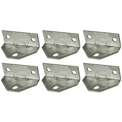 6 Pack Boat Trailer Hot Dipped Galvanized Bunk Board Bracket Angle Bracket • $51.74