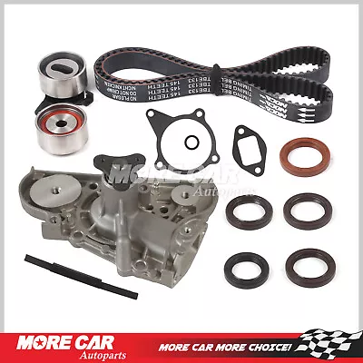 Timing Belt Kit Water Pump Set Fit 1990-1996 Ford Mazda Mercury 1.6L 1.8L L4 • $55.63