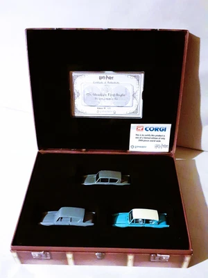 £99 • Buy Harry Potter Chamber Of Secrets Corgi The Ford Anglia Car Diecast Collector Set1