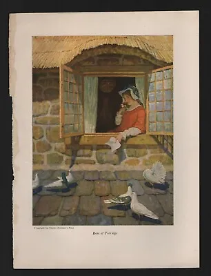 N.C. Wyeth 1920 Illustration Rose Of Torridge  • $9.50