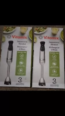 2 Brand New Unused Vitamix Immersion Blender Stainless Steel 18 Inches • $110