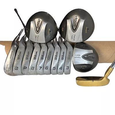 Men's Complete Golf Club Set Regular Flex Right Handed Wilson Knight Beginners • $129