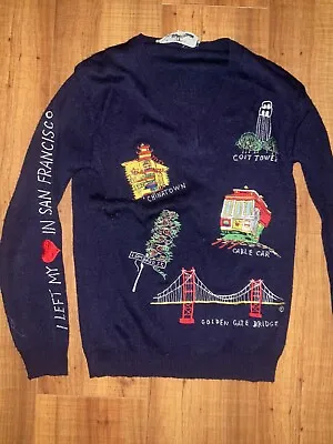 Vintage 70s Clothing Cyn Les Shirlee San Francisco California L  Sweater Women's • $170.95