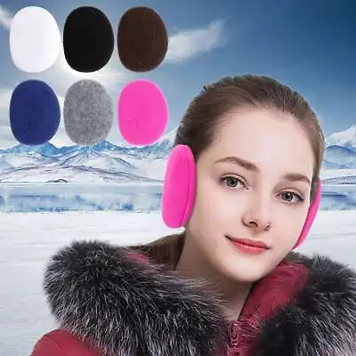 1 Pair Adult Women Man Winter Earbags Bandless Ear Warmers Earmuffs Ear Cover • $6.06