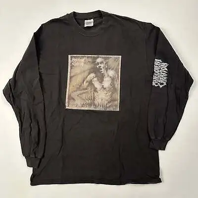 Vintage 1995 Malevolent Creation Long Sleeve Shirt Large European Tour External • $185