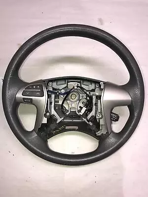 07 08 09 10 11 TOYOTA CAMRY Steering Wheel GRAY 4 SPOKE W/ Premium Audio • $110.50