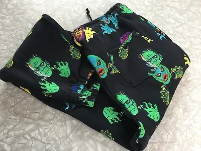 Cakeworthy X Universal Monsters Sweat Pants Size Large Frankenstein Dracula • $33.12