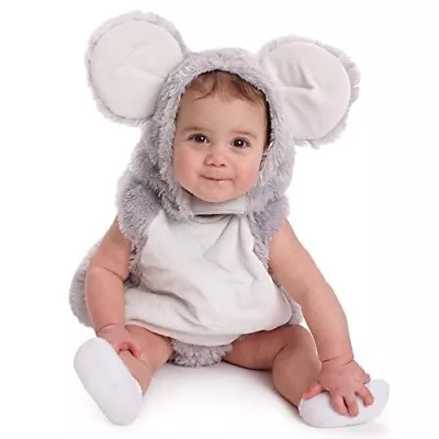 Dress Up America Squeaky Little Mouse 2 Pc Infant Halloween Costume Sz 6-12 Mo. • $24.99