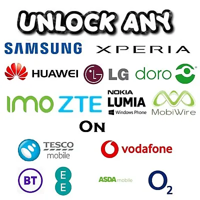 £4.95 • Buy Unlock Code For Any Nokia TA-1111 TA -1275 2.4 1 TA-10 Vodafone EE Tesco O2 UK