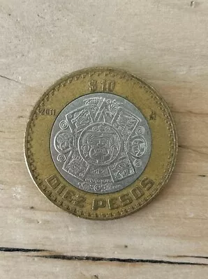 Mexico - Diez Pesos - 10 Pesos - Estados Unidos Mexicanos - 2011 Mexican Coin • $8.65