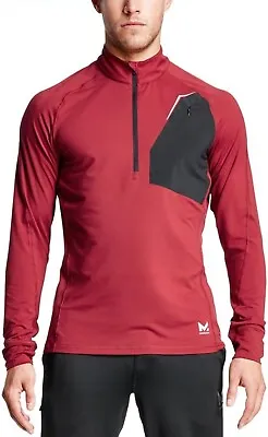 Mission Men's Vapor Active Stamina Lightweight 1/4 Zip Long Sleeve Pullover 3XL • $25