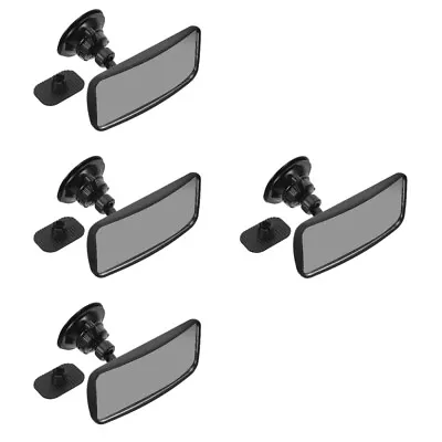  Set Of 4 Interior Rearview Mirror Infant Rotable Car Phone Auxiliary • £24.98