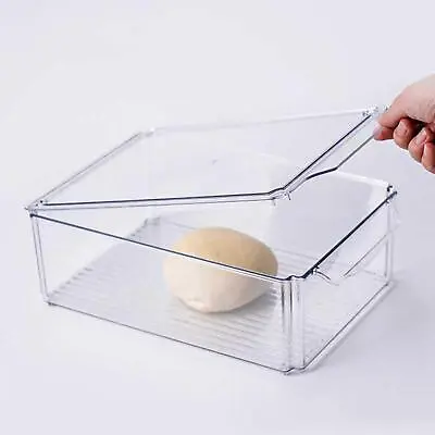 Pizza Dough Tray Pizza Dough Proofing Box For Pizza Making Pantry Restaurant • $41.87