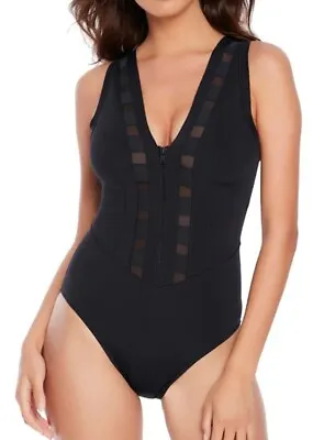 Magicsuit BLACK Scuba Daniella One-Piece Swimsuit US 12/UK 14 NWOT • $59.55