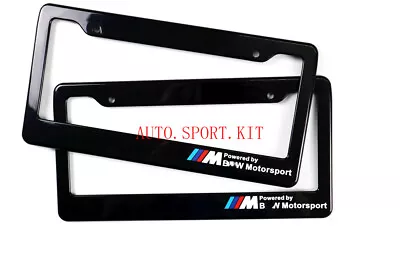 For BMW Performance Style License Plate Frames 1 Pcs High Quality Aluminum Alloy • $14.99