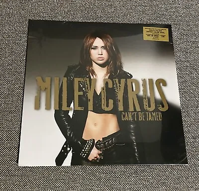 Can’t Be Tamed Gold & Black Dipped Color Vinyl - Miley Cyrus • $46