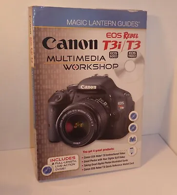 Magic Lantern Guide Canon EOS Rebel T3i EOS 600D / T3 EOS 1100D  With BOTH DVDs • £15