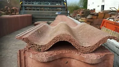 £9 • Buy Marley Malvern 119 Red  Grey Brown Concrete Roof Tile Very Rare Profile