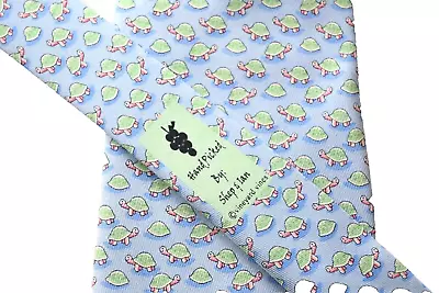 VINEYARD VINES MEN'S TIE BLUE/TURTTLE Width: 3.75  Length: 58  • $19.98