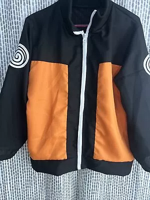 Naruto Shippuden Cosplay Full Zip Track Jacket Adult Large • $18