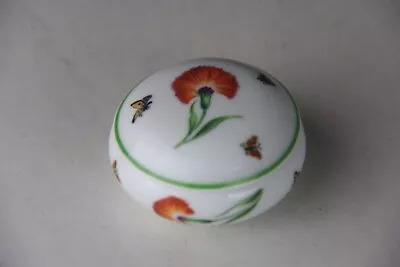 Tiffany & Co Limoges France Tiffany Garden Butterfly Porcelain Trinket Box • $39.99