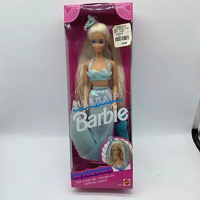 Mattel Barbie 1991 Vintage Color Changing Hair Mermaid Barbie-UNOPENED-NRFB • $59.99