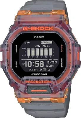 G-Shock GBD200SM-1A5 Gray/Orange One Size • $139.99