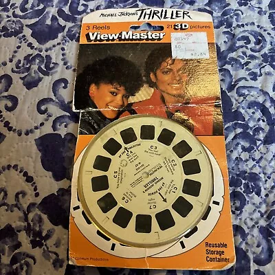 View-Master Michael Jackson's Thriller 3 Reel Set 1984 • $20