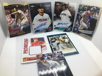 Korean Baseball Player Trading Card Autograph Parallel Rainbow MLB KBO 야구 카드  • $12.87