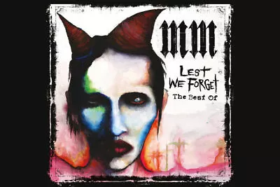 367285 Marilyn Manson Lest We Forget Heavy Metal Art Decor Print Poster AU • $20.85