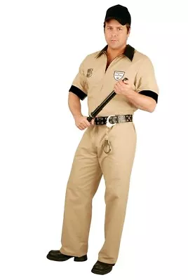 Department Of Corrections Officer Prison Guard L Costume LARGE Charades Jail • $38.23