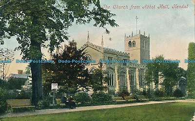 R002666 The Church From Abbot Hall. Kendal. Valentine. 1905 • £6.85