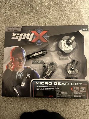£19.50 • Buy Spy X Micro Spy Gear Set - Perfect For Mobile Spy Surveillance!