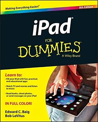 IPad For Dummies By LeVitus Bob Book The Cheap Fast Free Post • £9.99