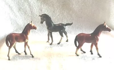 Vintage Toys Western Imperial Horses Hard Rubber 1970 (3) • $3.50