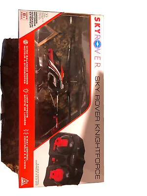 SkyRover Knight Force Helicopter Indoor/Outdoor 6 Way Remote Control NEW IN BOX • $20