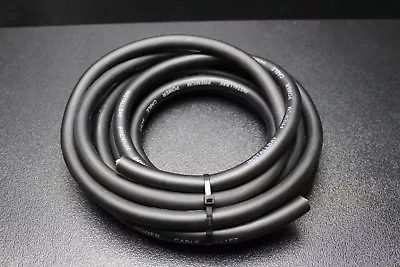 2 Gauge Wire 50 Ft Black Primary Power Ground Stranded Awg Cable Battery Audio • $109.95