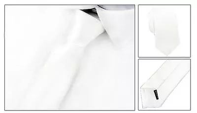 SKINNY NECK TIE Solid Casual Plain Slim Suit 2   Wedding Party Free Shipping NEW • $5.97