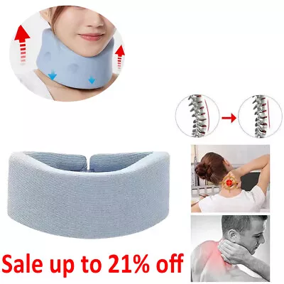 Soft Foam Neck Support Brace Cervical Device Collar Pain Traction Relief Tools~ • £5.01